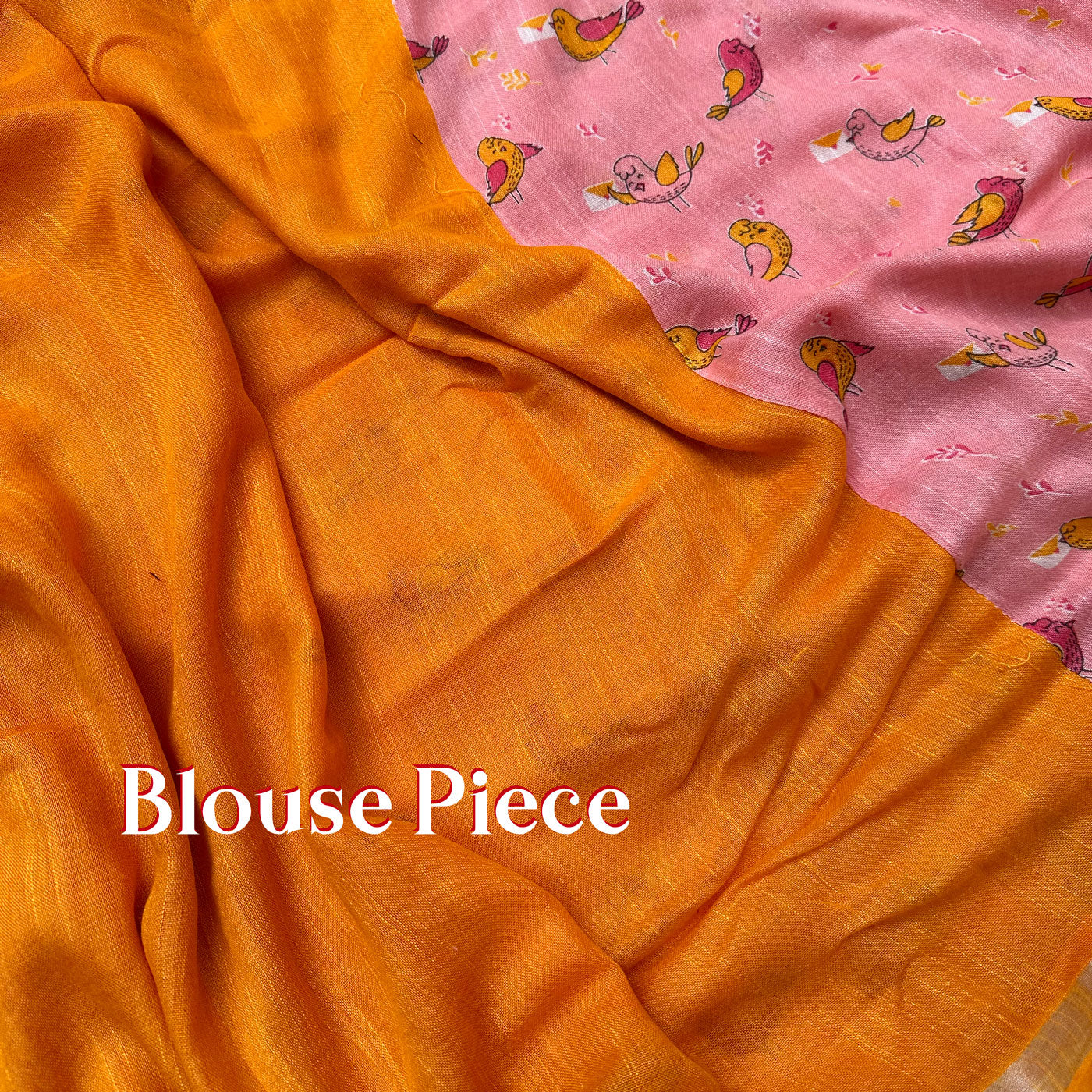 Bird Song Cotton Saree