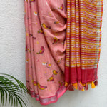 Load image into Gallery viewer, Bird Song Cotton Saree

