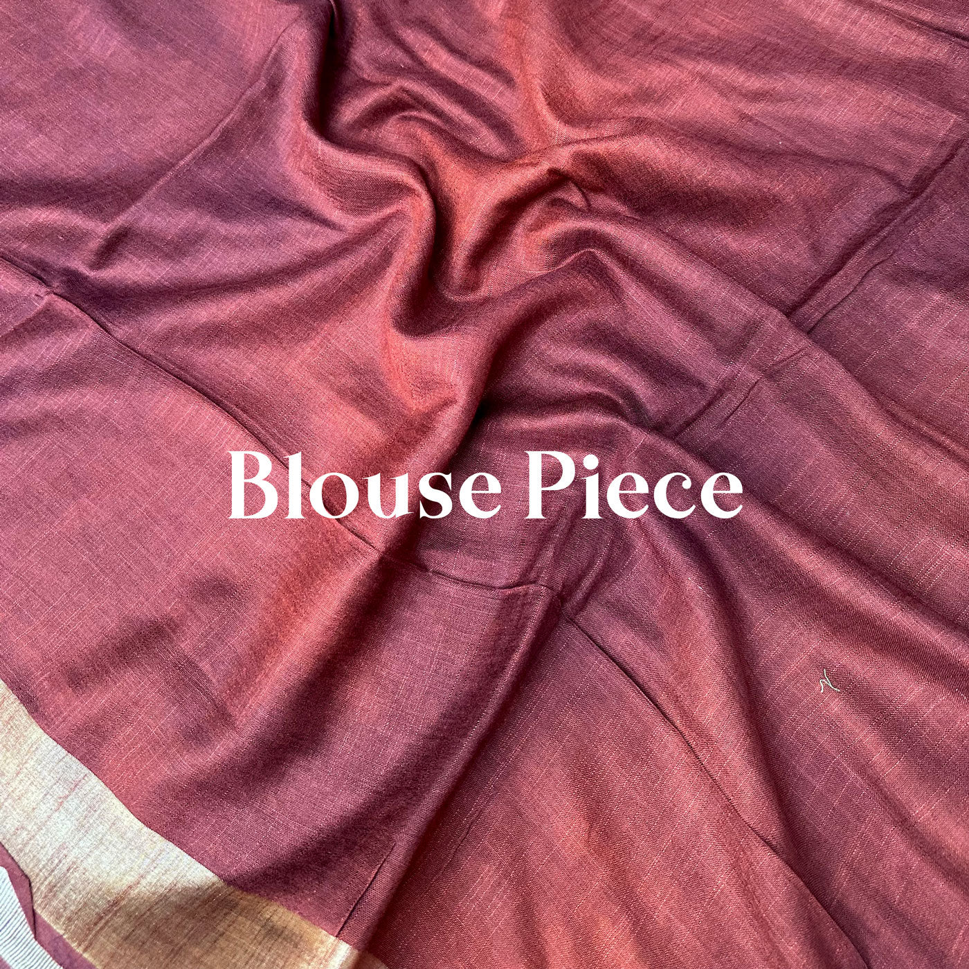 Burnt Henna Tie n Dye Cotton Saree
