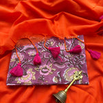 Load image into Gallery viewer, Chandni Mul Mul Saree with Printed Blouse
