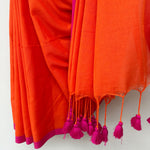 Load image into Gallery viewer, Chandni Mul Mul Saree with Printed Blouse
