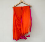 Load image into Gallery viewer, Chandni Mul Mul Saree with Printed Blouse
