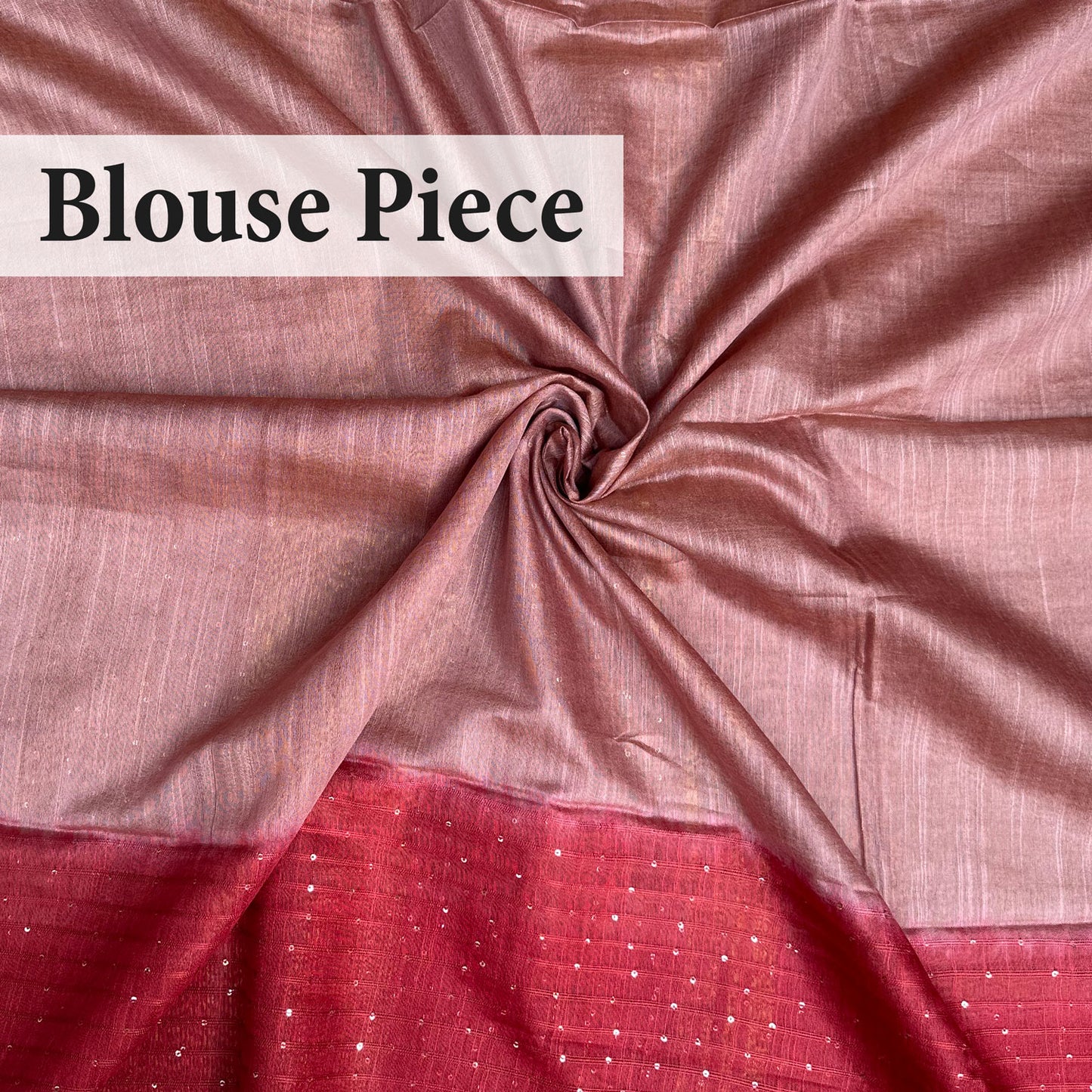Chestnut Cotton Silk Saree
