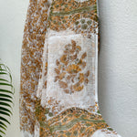 Load image into Gallery viewer, Chidambara Handblock Kota Doria Saree
