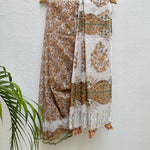 Load image into Gallery viewer, Chidambara Handblock Kota Doria Saree
