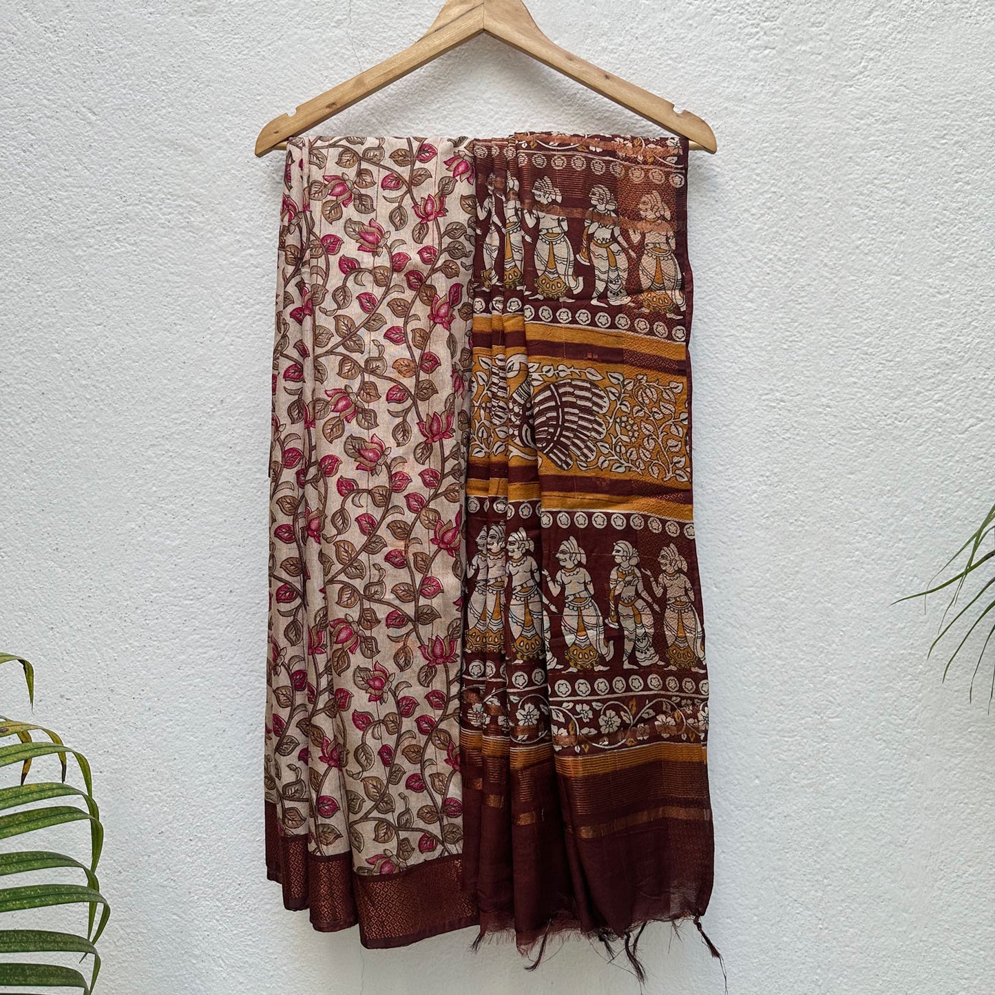 Chithra Padam Cotton Silk Printed Saree