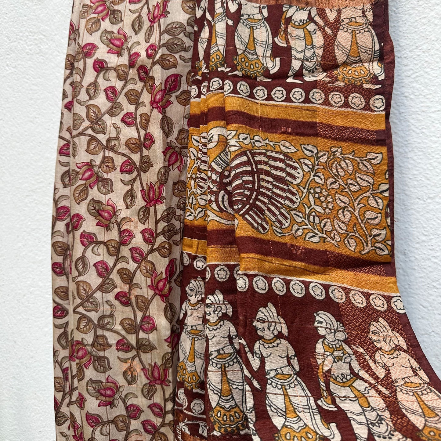 Chithra Padam Cotton Silk Printed Saree