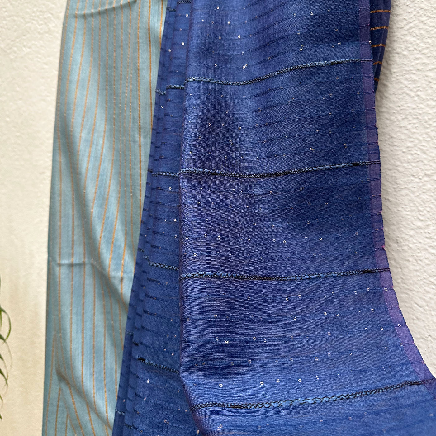 Cloudy Storm Cotton Silk Saree