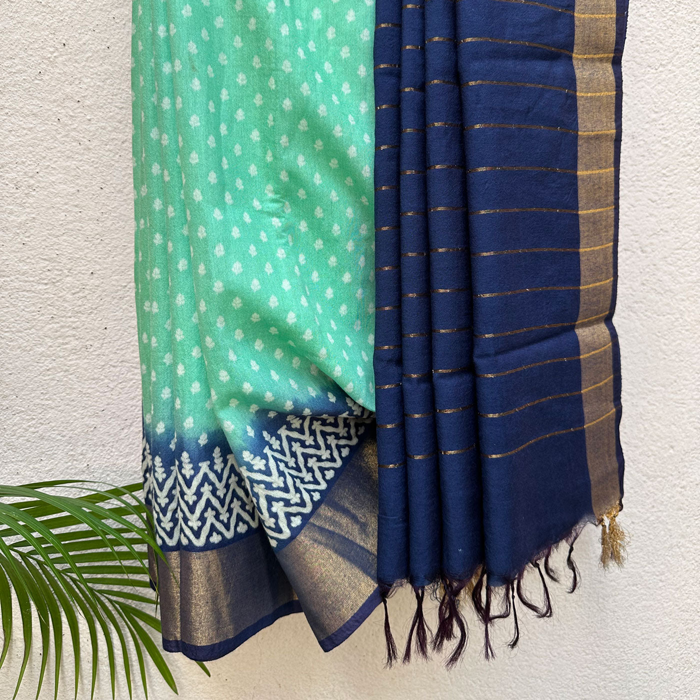 Cockatoo Cotton Silk Printed Saree