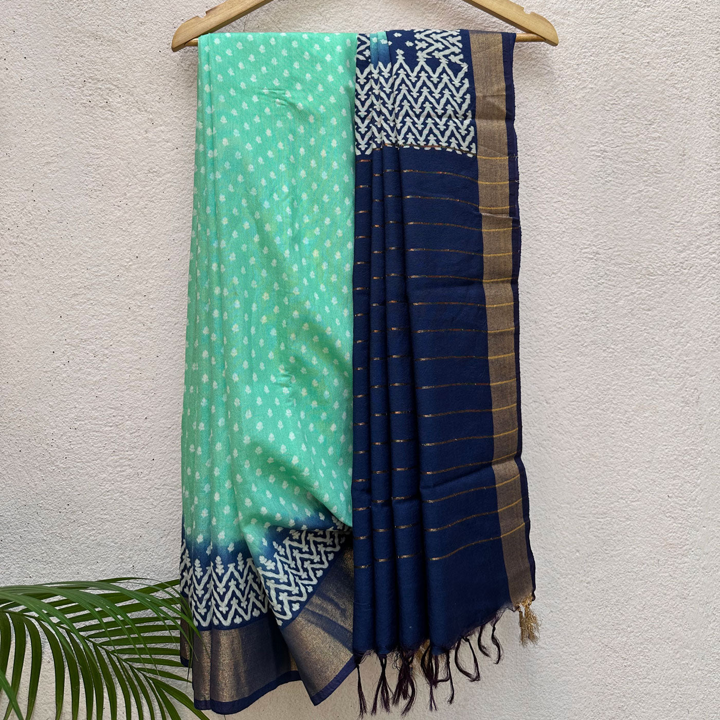 Cockatoo Cotton Silk Printed Saree
