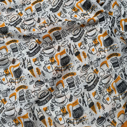 Coffee Date Cotton Saree