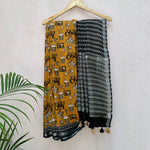 Load image into Gallery viewer, Cutting Chai Cotton Saree
