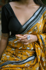 Load image into Gallery viewer, Cutting Chai Cotton Saree
