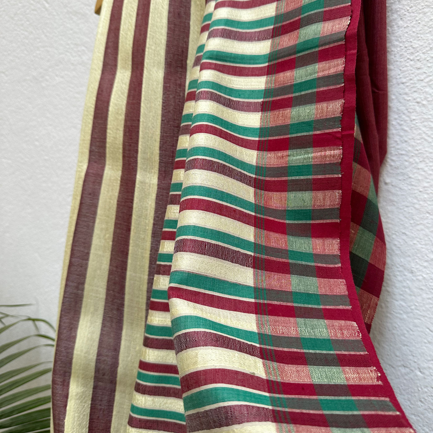 Daakshi Handwoven Tussar Dupion Silk Saree