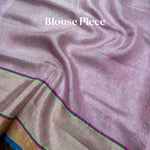 Load image into Gallery viewer, Dankamani  Embroidered Zari Linen Saree
