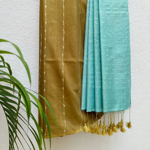 Desert Mist Cotton Silk Saree