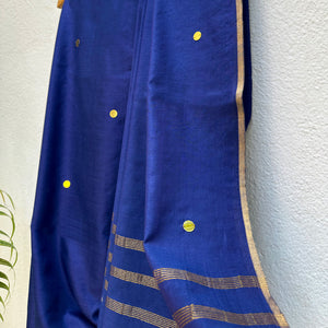 Dhruvtaara Cotton Silk Sequins Saree