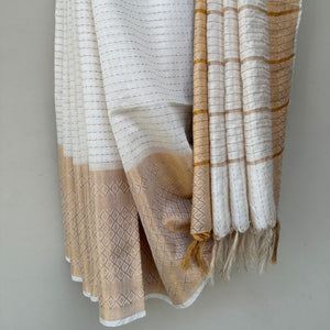 Divaakar Cotton Silk Saree