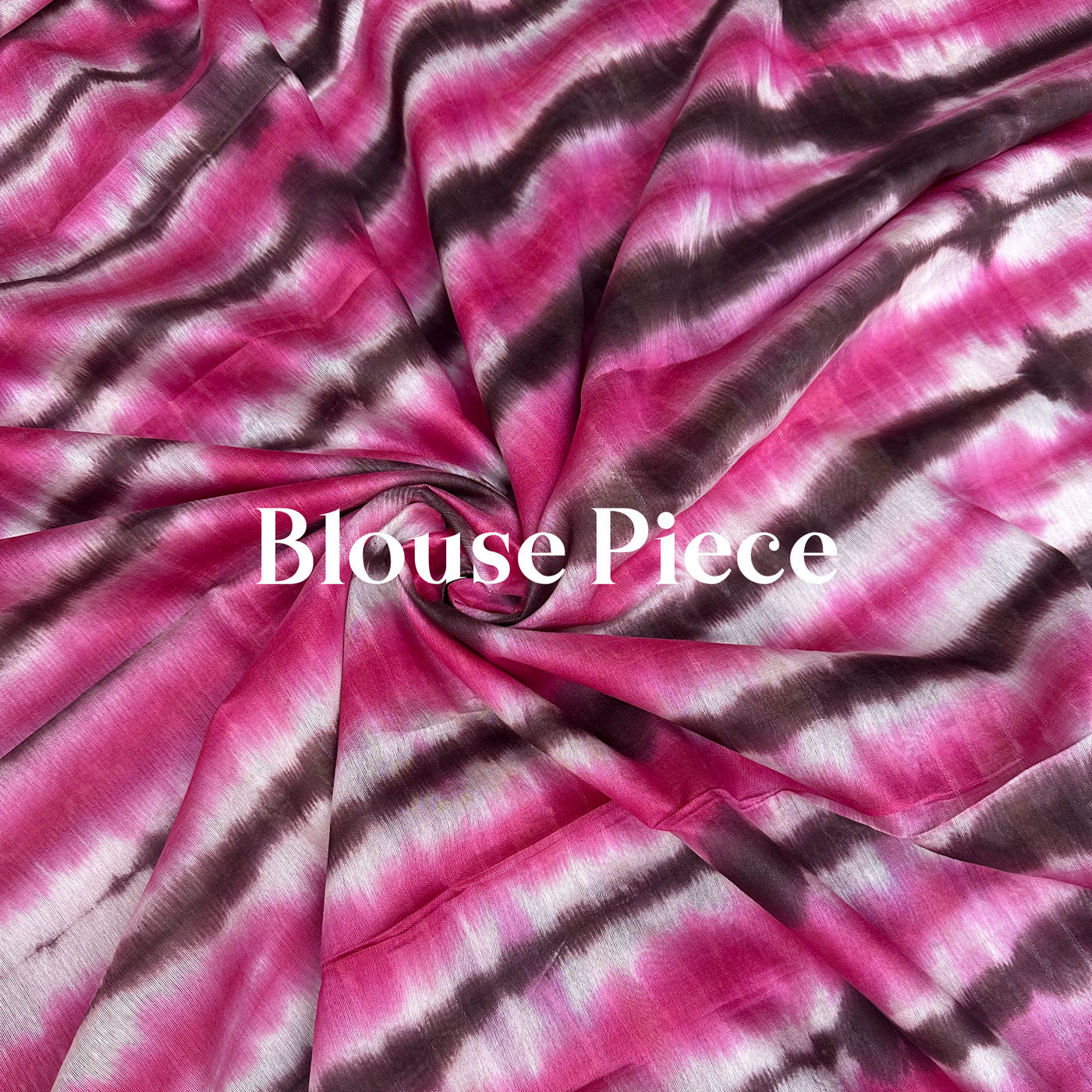 Dusted Clay Shibori Cotton Silk Saree