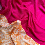 Load image into Gallery viewer, Earthwalker Printed Organic Linen Saree
