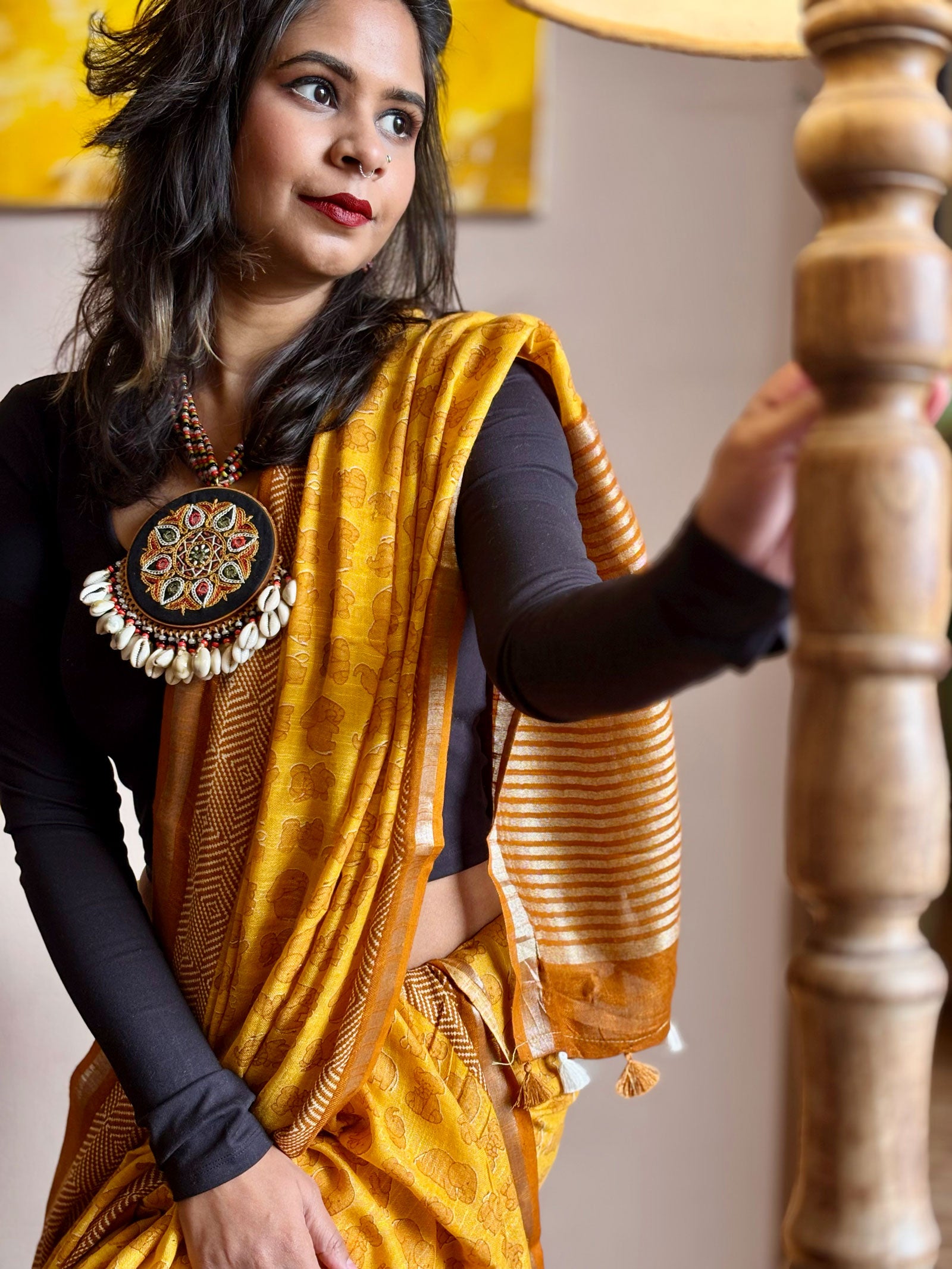 Ellie Nellie Cotton Saree