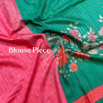 Load image into Gallery viewer, Everglade Cotton Silk Printed Saree
