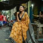 Load image into Gallery viewer, Cutting Chai Cotton Saree
