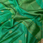 Load image into Gallery viewer, Fairway Cotton Bamboo Silk Saree
