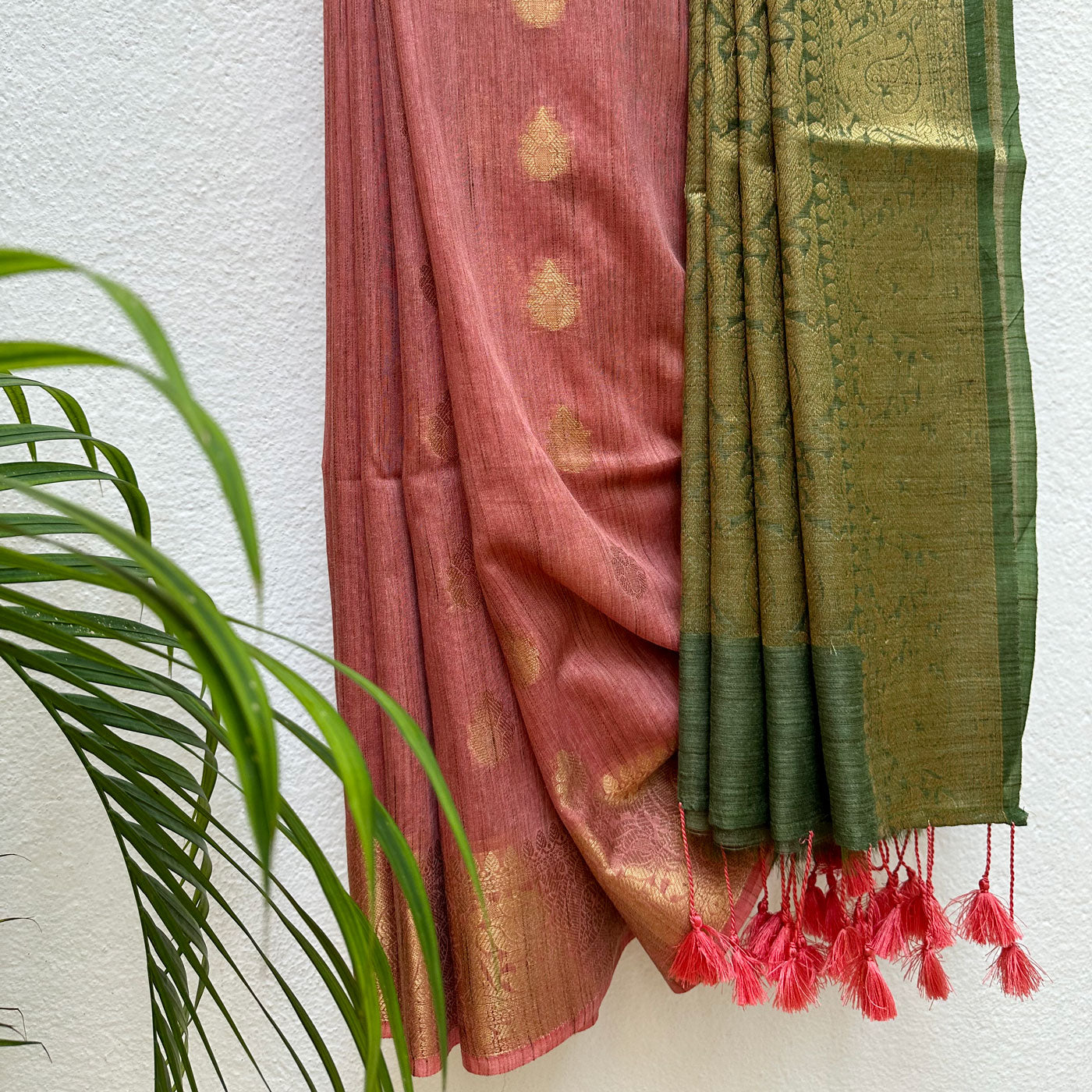 Fiza Jacquard Cotton Bamboo Silk Saree