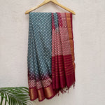 Load image into Gallery viewer, Gargoyle Cotton Silk Printed Saree
