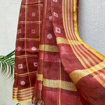 Load image into Gallery viewer, Giridhara Linen Saree

