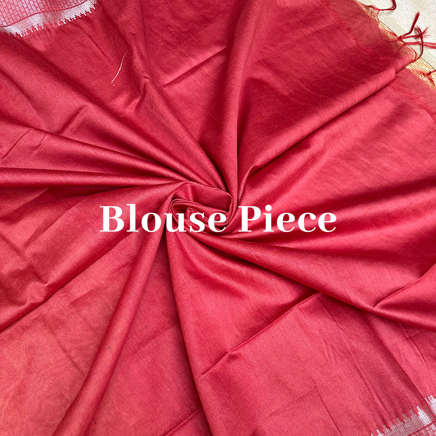 Golden Apple Cotton Silk Saree