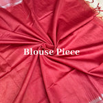 Load image into Gallery viewer, Golden Apple Cotton Silk Saree
