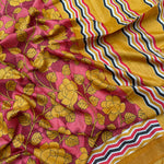 Load image into Gallery viewer, Grandiflora Cotton Viscose Printed Saree
