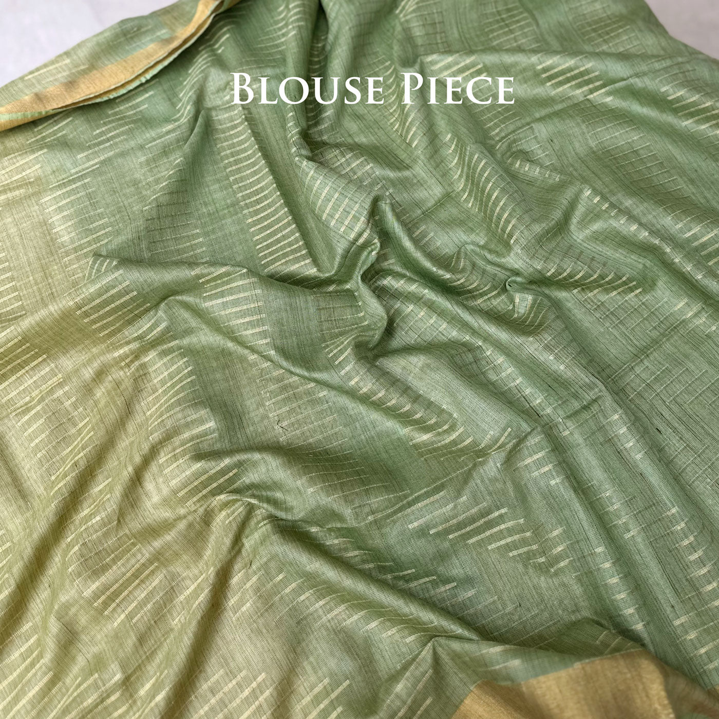 Green Acres Cotton Bamboo Silk Saree