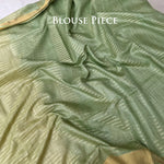 Load image into Gallery viewer, Green Acres Cotton Bamboo Silk Saree
