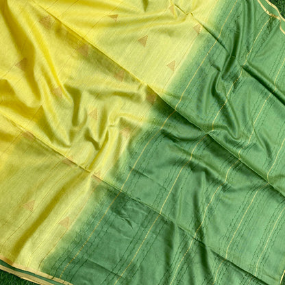 Greenland Cotton Silk Saree