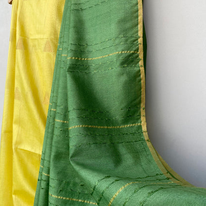 Greenland Cotton Silk Saree