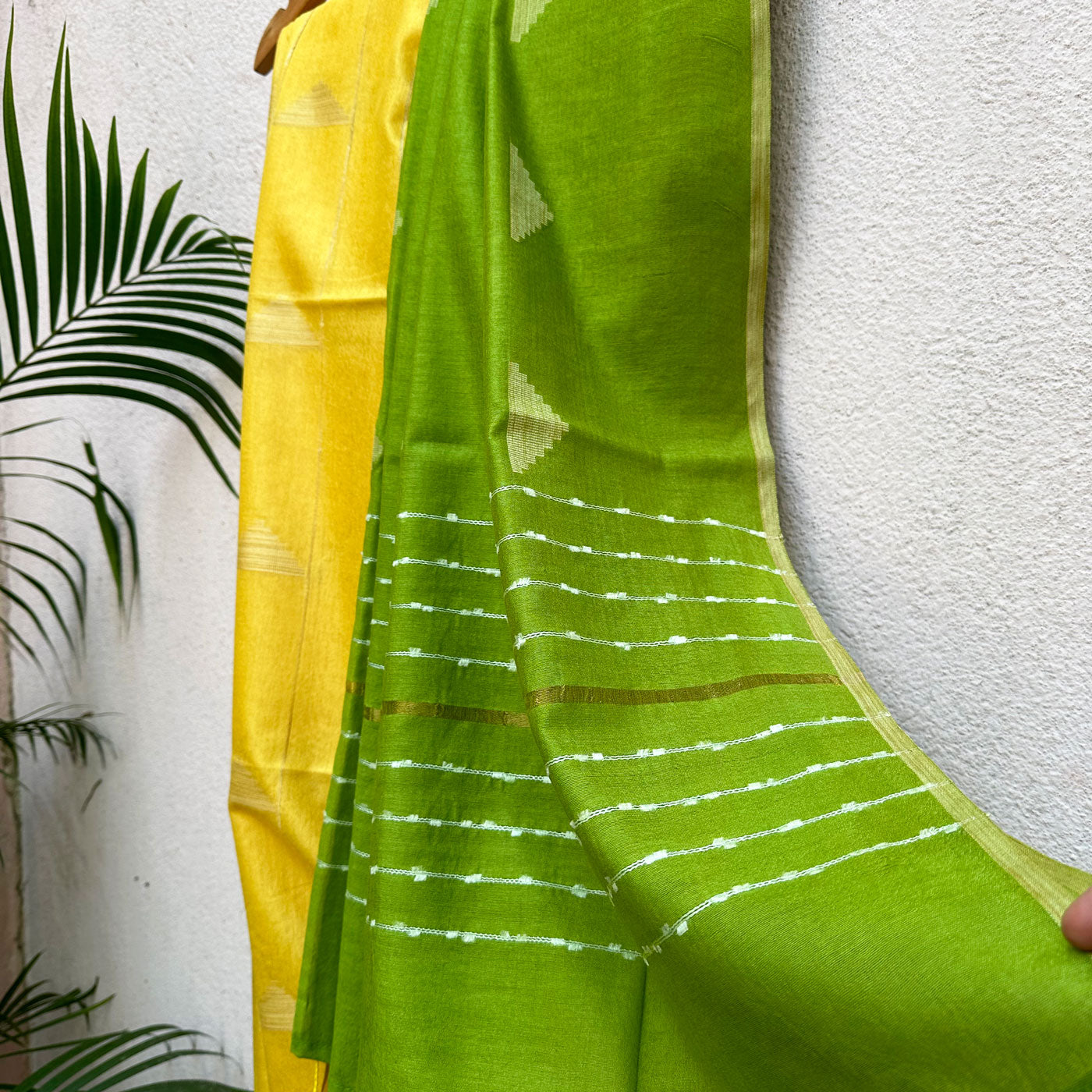 Greenland Cotton Silk Saree