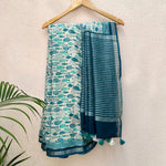 Load image into Gallery viewer, Groovy Fish Cotton Saree
