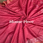 Load image into Gallery viewer, Gulnaar Handblock Printed Cotton Silk Saree
