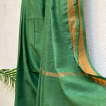 Load image into Gallery viewer, Hara Rang Daala Cotton Saree with Printed Blouse
