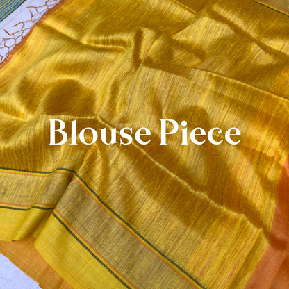 Hari Mohini Handwoven Tussar Dupion Silk Saree