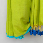 Load image into Gallery viewer, Hariyali Mul Saree with Printed Blouse
