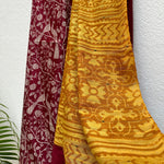 Load image into Gallery viewer, Haute Red Peacock Cotton Silk Printed Saree
