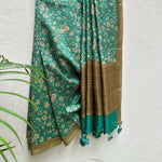 Load image into Gallery viewer, Hirav Printed Chanderi Silk Saree
