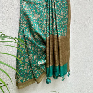 Hirav Printed Chanderi Silk Saree