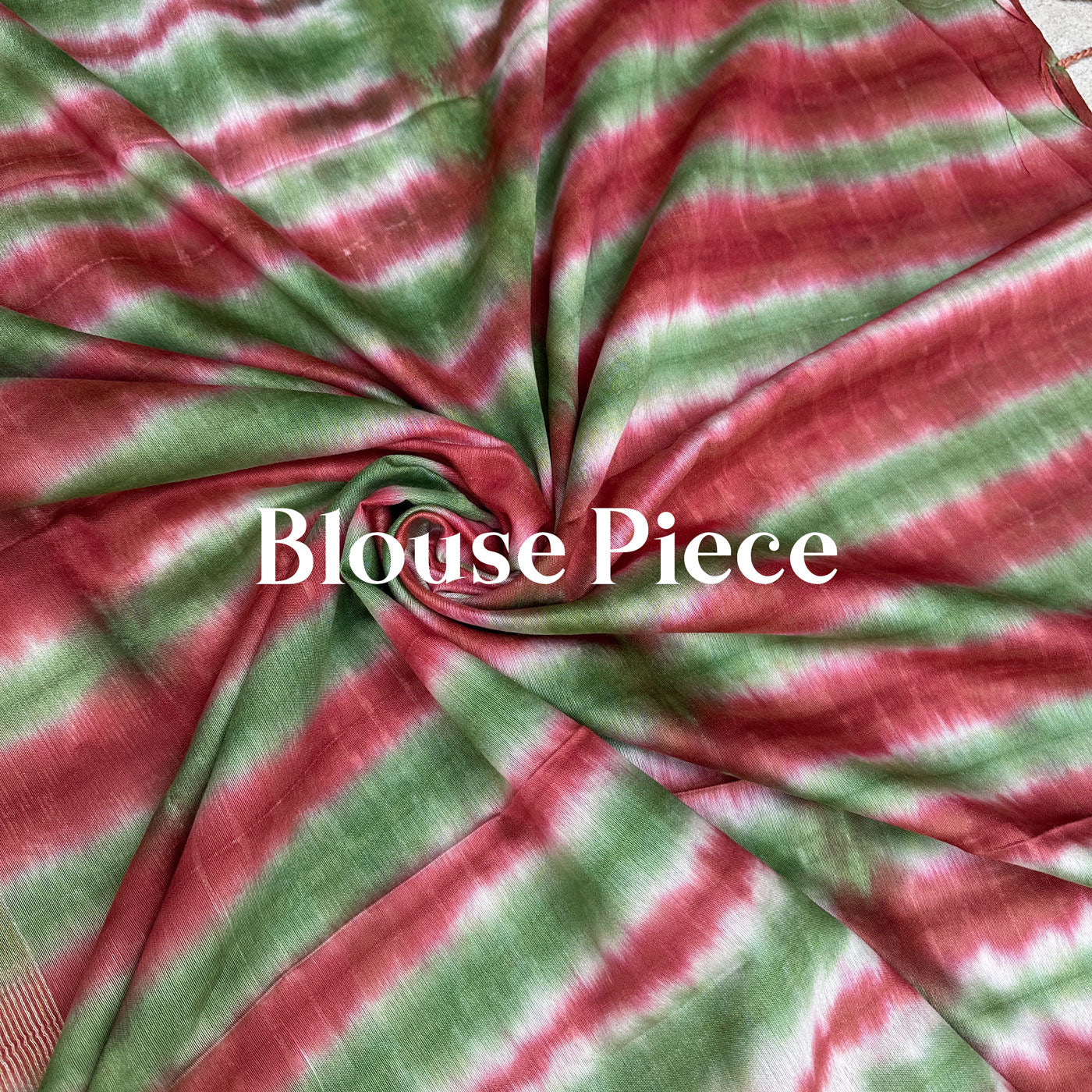 Honey Ginger Shibori Cotton Silk Saree