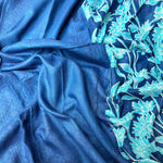 Load image into Gallery viewer, Ivanetti Dahlia Printed Organic Linen Saree
