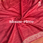 Load image into Gallery viewer, Jaaswand Handblock Printed Cotton Silk Saree
